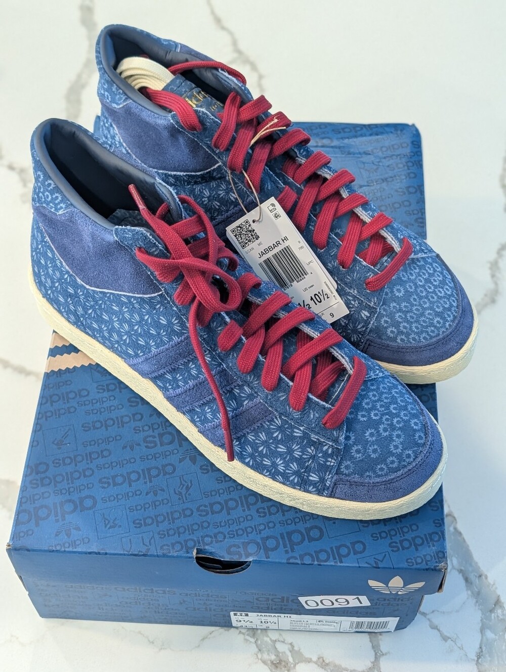NWT adidas Jabbar Hi Women's 10.5